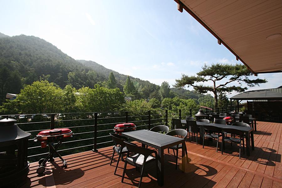 Camp Jirisan Parkview Hotell Gurye Eksteriør bilde